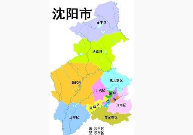 沈阳市区划分地图解析，城市发展的深度洞察