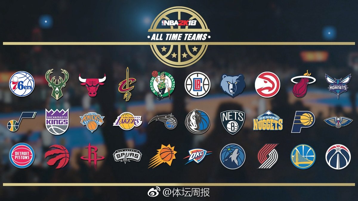 NBA 2K18全新名单揭晓，群星闪耀开启热血篮球新纪元